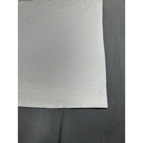 Vintage 1986 Hands Across America Single Stitch White Promo T-Shirt Size Medium - Picture 9 of 10